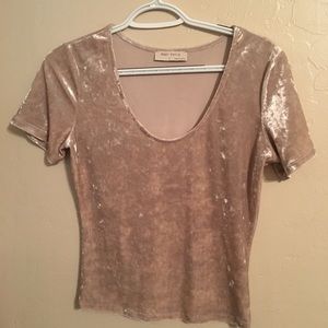 Forever 21 velvet top